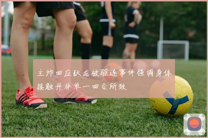 主帅回应狄龙被驱逐事件强调身体接触并非单一回合所致